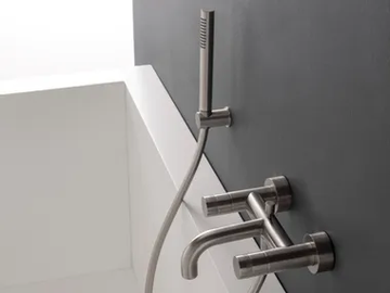 X-CHANGE - Wall-mounted bathtub tap with hand shower by Rubinetterie Treemme - view 2